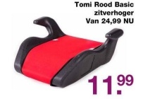 tomi rood basic zitverhoger