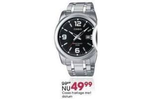 casio horloge met datum