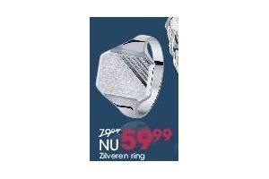 zilveren ring