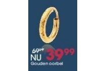 gouden oorbel