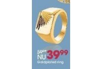 goldplated ring