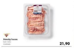 streaky bacon