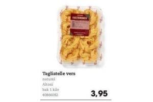 tagliatelle vers