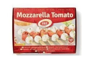 mozzarella tomato spiesjes