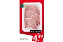 vers voordeel ribkarbonade