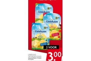 uniekaas gesneden kaas