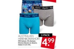 australian herenboxershort