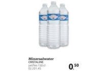 cristaline mineraalwater