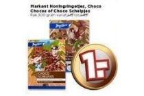 markant honingringetjes choco chocos of choco schelpjes