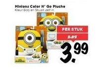 minions color n go pluche