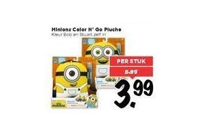 minions color n go pluche