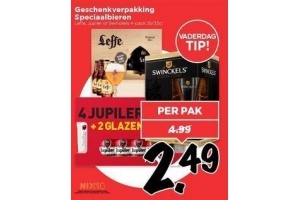 geschenkverpakking speciaalbieren