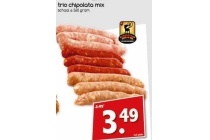 trio chipolata mix