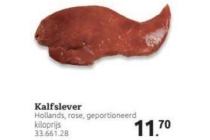 kalfslever