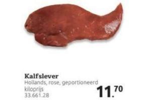 kalfslever