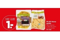 plus verse pasta