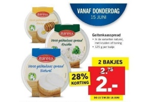 geitenkaasspread