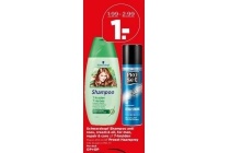 schwarzkopf shampoo anti roos cream en oil for men repair en care of 7 kruiden flacon 250 ml of proset haarspray