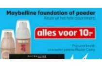 maybelline foundation of poeder