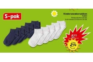 kindersneakersokken