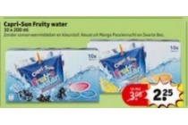 capri sun fruity water