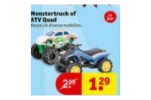 monstertruck of atv quad
