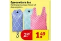 opvouwbare tas