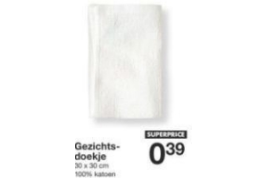 gezichtsdoekje