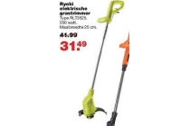 ryobi elektrische grastrimmer