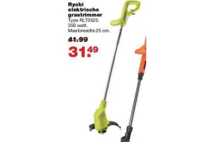 ryobi elektrische grastrimmer