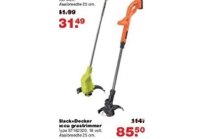 black decker accu grastrimmer