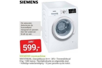 siemens wasmachine