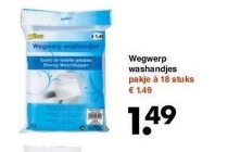 wegwerp washandjes