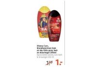 disnet cars brandweerman sam en my little pony bad en douchegel
