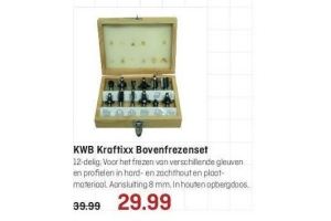 kwb bovenfrezenset