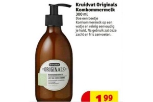 kruidvat originals komkommermelk