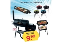 barbecues en bakplaten