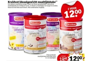 kruidvat ideaalgewicht maaltijdshake