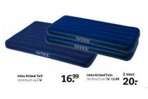 intex airbed twin