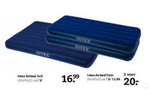 intex airbed twin