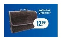 kofferbak organiser