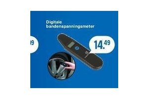 digitale bandenspanningsmeter