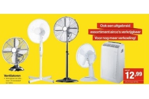 ventilatoren en airco