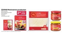 spar mexicaanse producten