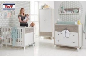 brooklyn set ledikant commode en hang legkast