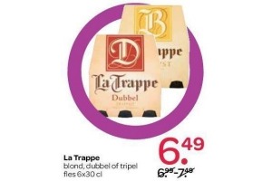 la trappe blond dubbel of tripel