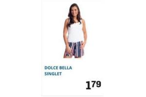 dolce bella singlet