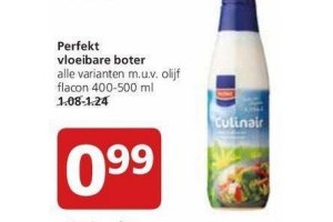 perfekt vloeibare boter