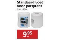 standaard voet voor partytent