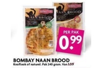 bombay naan brood